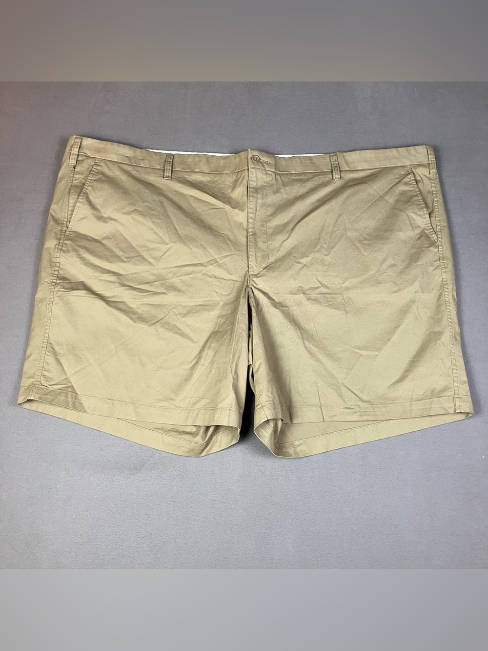 Dockers Men’s Khaki Shorts Size 60 Big & Tall Supreme Flex Flat Front NWOT. New